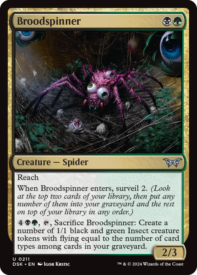 Broodspinner [DSK] (F)