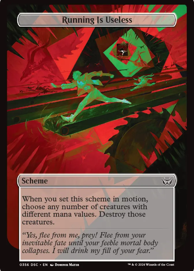 Running Is Useless [DSC]