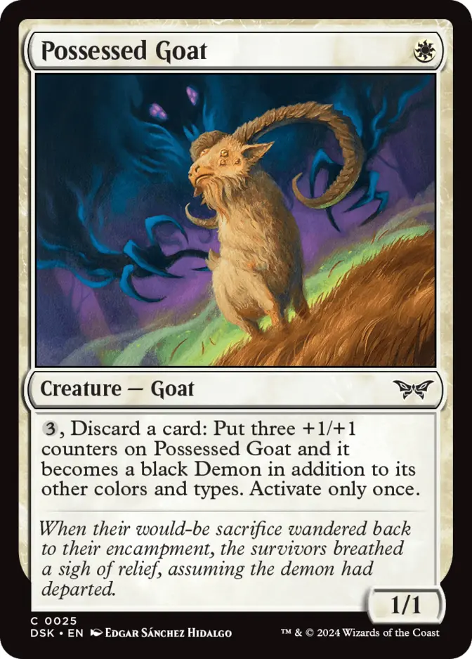 Possessed Goat [DSK] (F)