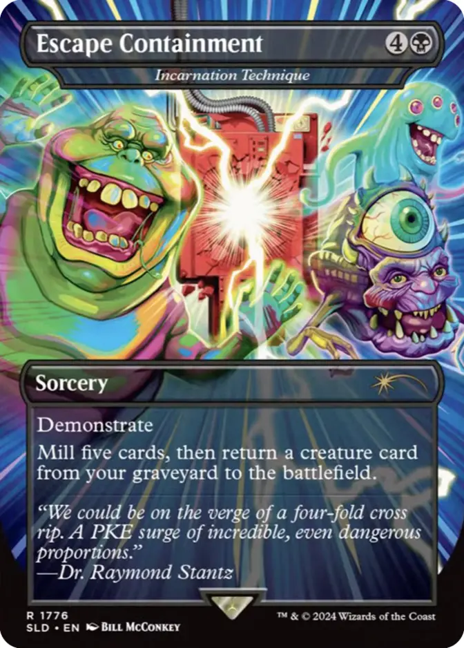 Incarnation Technique <Escape Containment - Ghostbusters Slimer> [SLD]