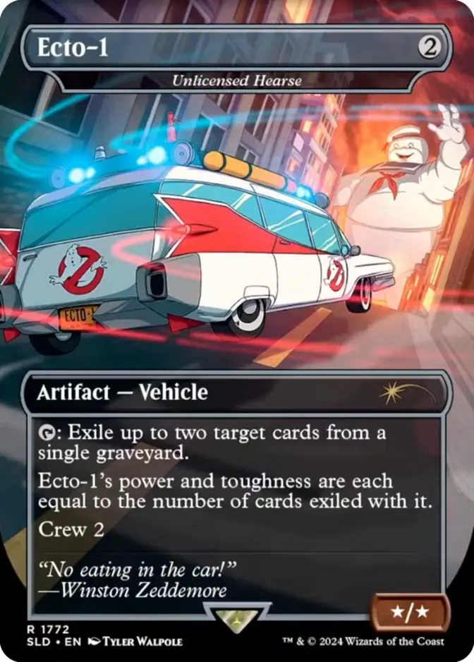 Unlicensed Hearse <Ecto-1 - Ghostbusters Animated> [SLD]
