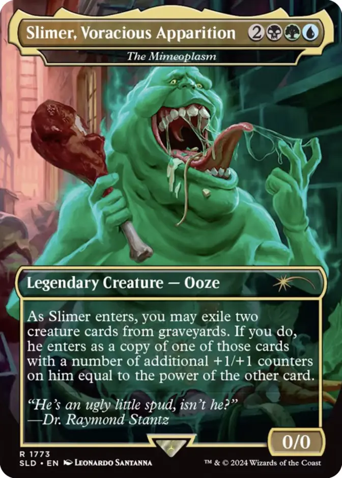 The Mimeoplasm <Slimer, Voracious Apparition - Ghostbusters Slimer> [SLD]