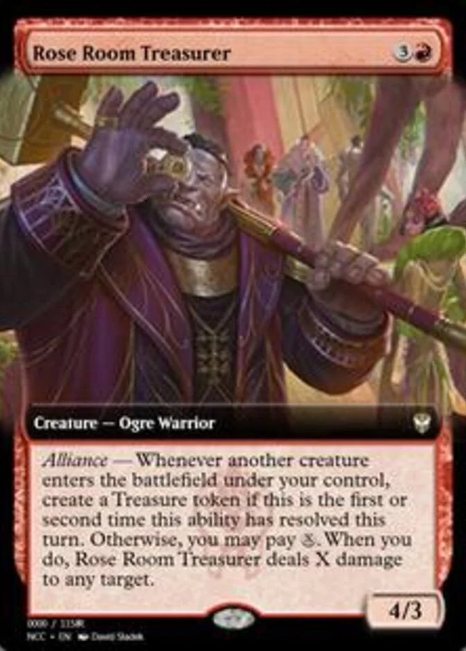 Rose Room Treasurer <99883> [PRM]