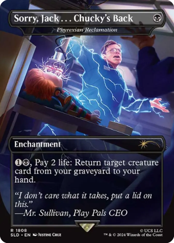 Phyrexian Reclamation <Sorry, Jack... Chucky's Back - Chucky> [SLD]