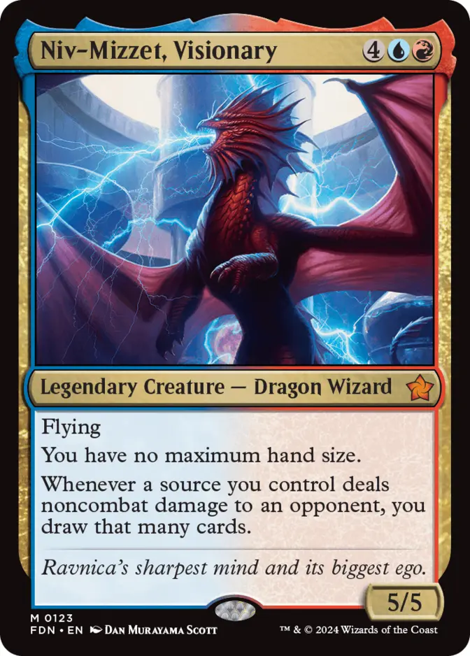 Niv-Mizzet, Visionary [FDN]