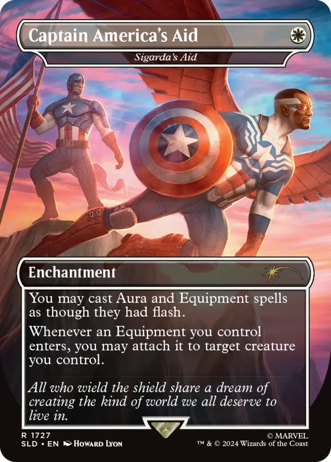 Sigarda's Aid <Captain America's Aid - Marvel Captain America> [SLD]