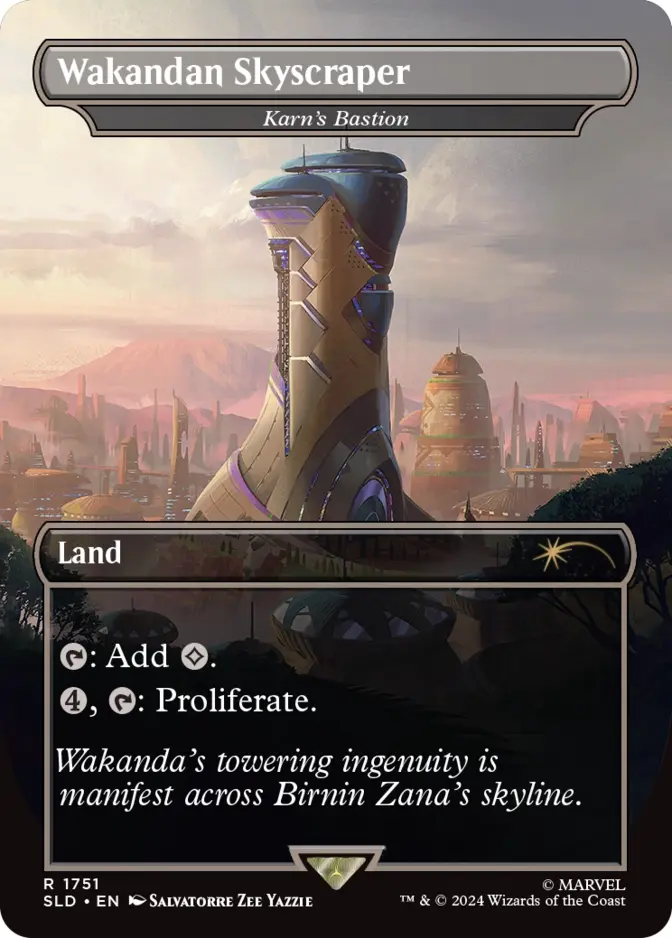 Karn's Bastion <Wakandan Skyscraper - Marvel Black Panther> [SLD]