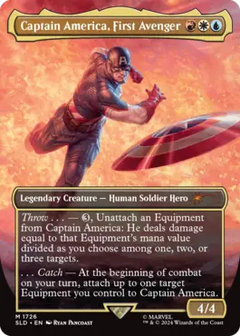 Captain America, First Avenger, Secret Lair (SLD) Price History