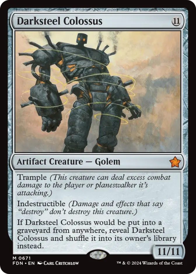 Darksteel Colossus [FDN]