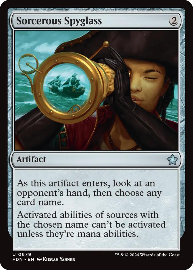 Sorcerous Spyglass [FDN]