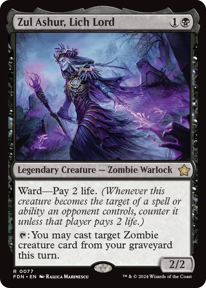 Zul Ashur, Lich Lord [FDN]