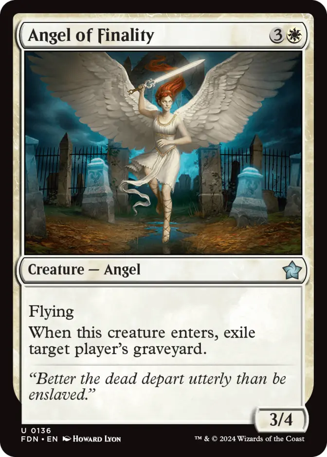 Angel of Finality [FDN]