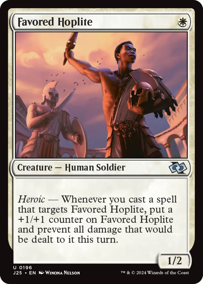 Favored Hoplite [J25]