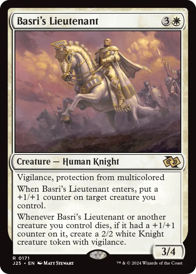 Basri's Lieutenant [J25]