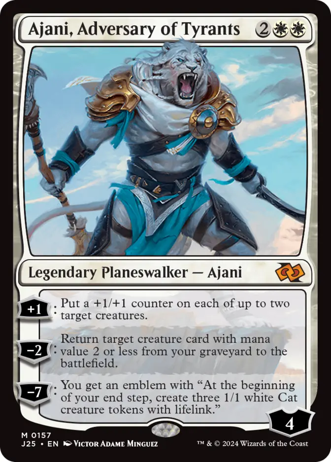 Ajani, Adversary of Tyrants [J25]