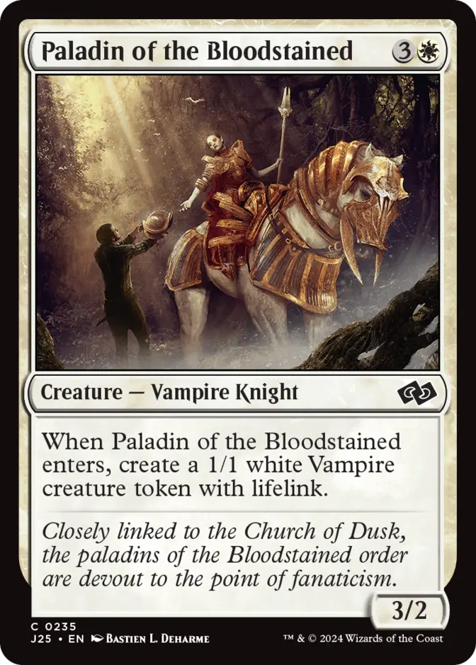 Paladin of the Bloodstained [J25]