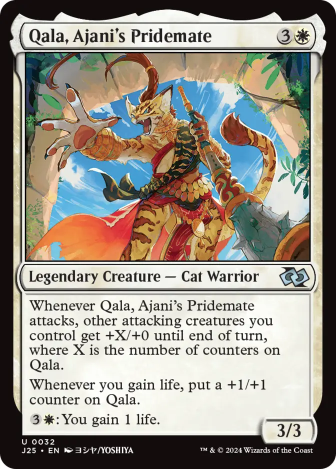 Qala, Ajani's Pridemate <anime> [J25]