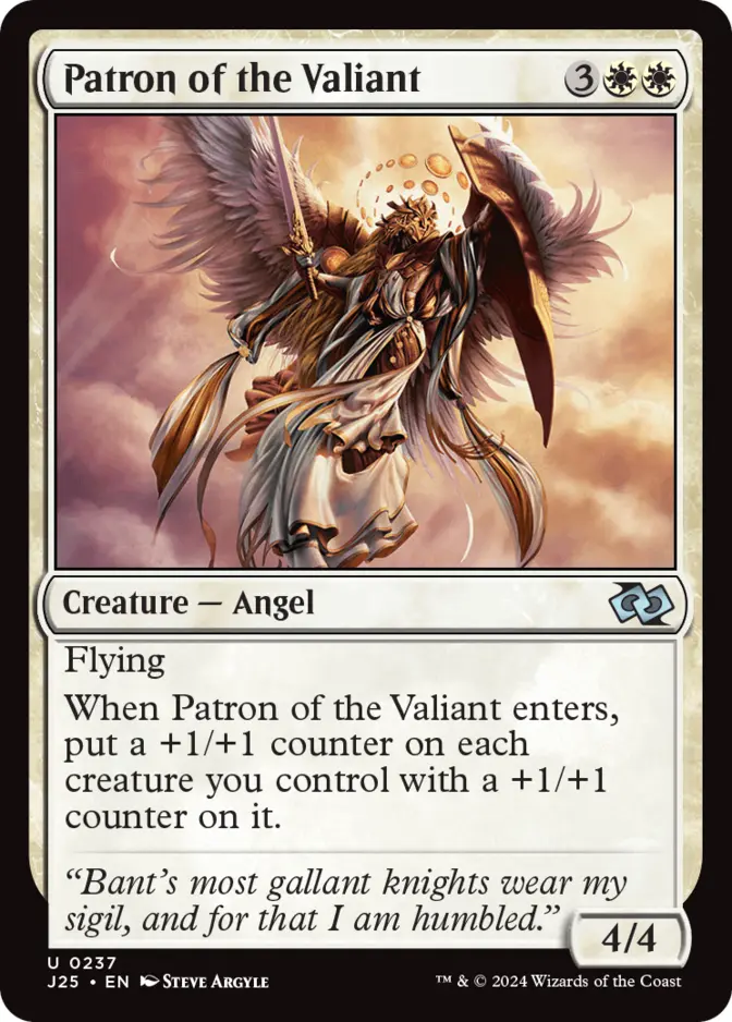 Patron of the Valiant [J25]