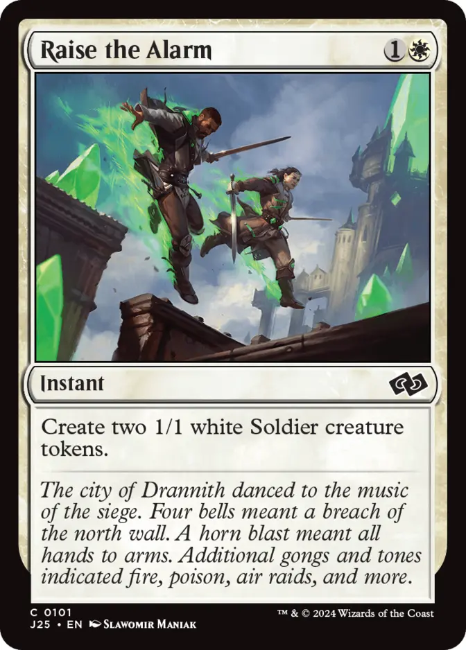 Raise the Alarm [J25]