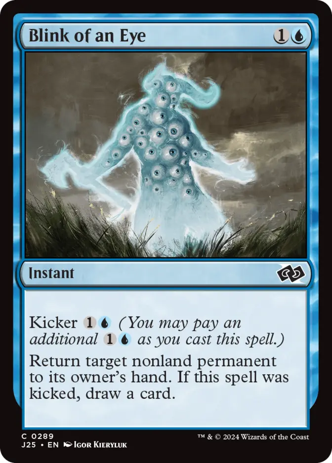 Blink of an Eye [J25]