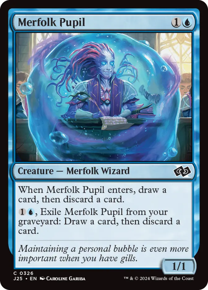 Merfolk Pupil [J25]