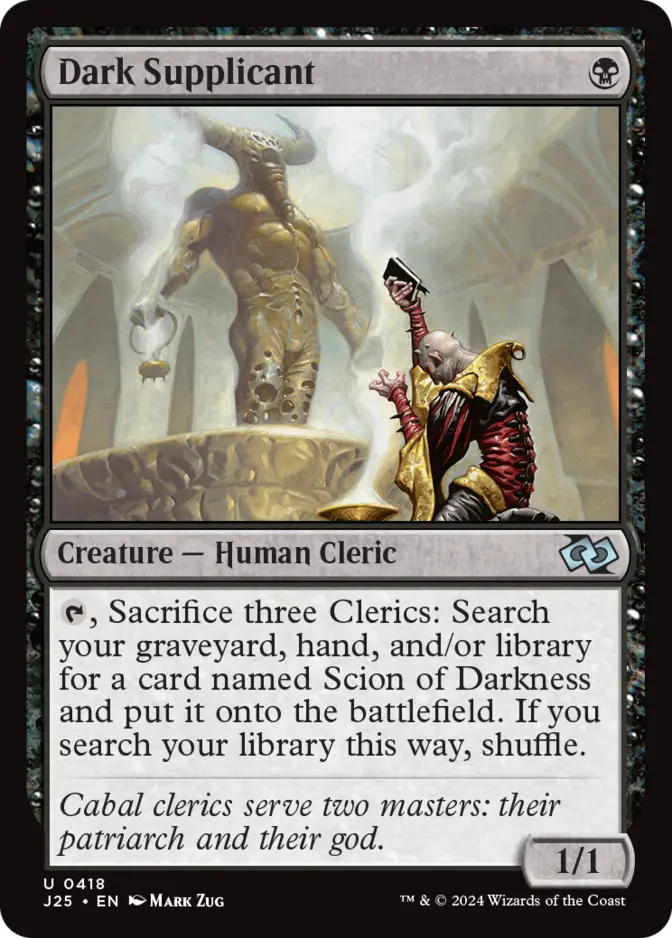 Dark Supplicant [J25]