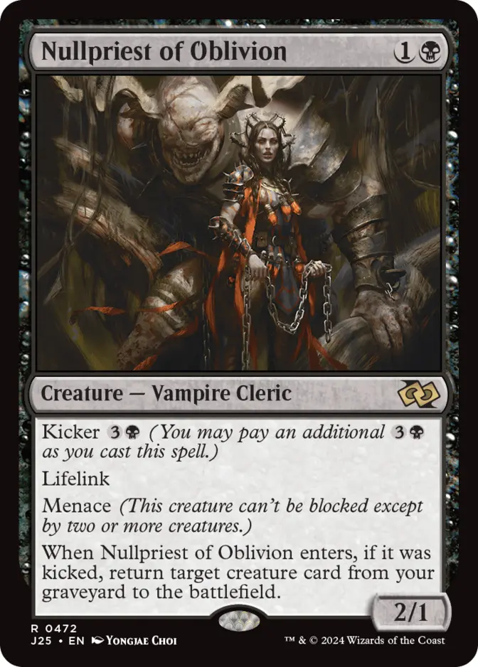 Nullpriest of Oblivion [J25]