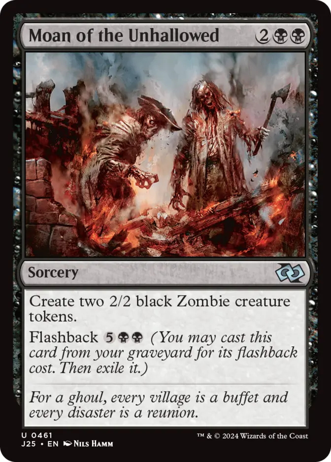 Moan of the Unhallowed [J25]