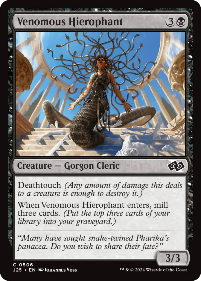 Venomous Hierophant [J25]