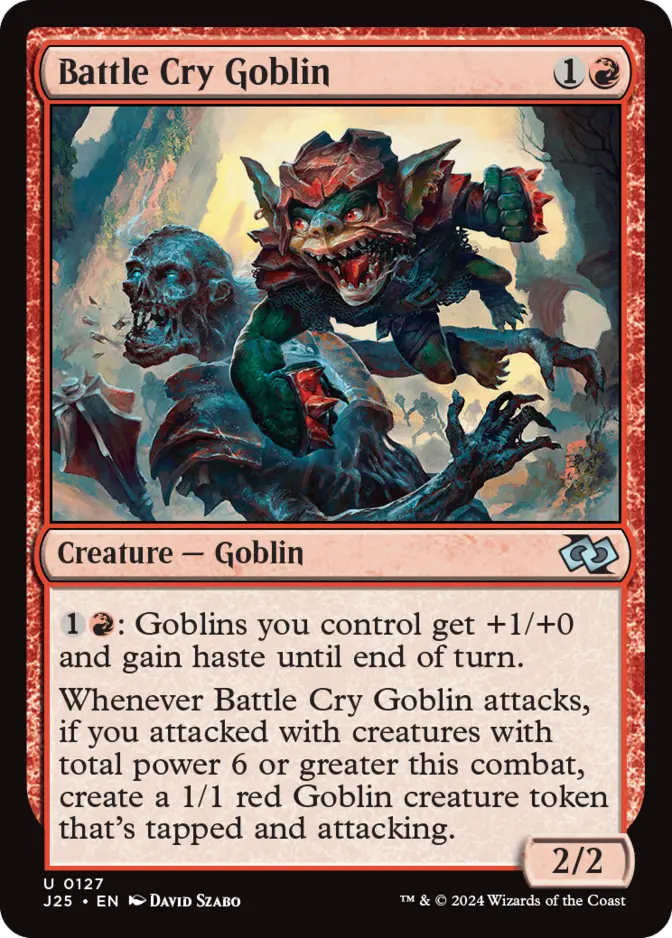 Battle Cry Goblin [J25]