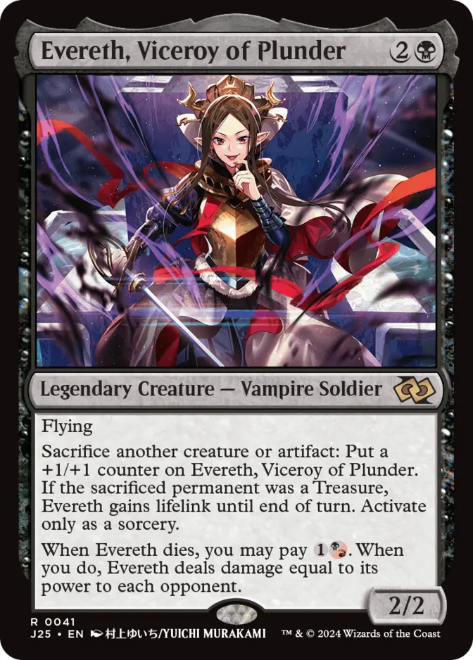 Evereth, Viceroy of Plunder <anime> [J25]