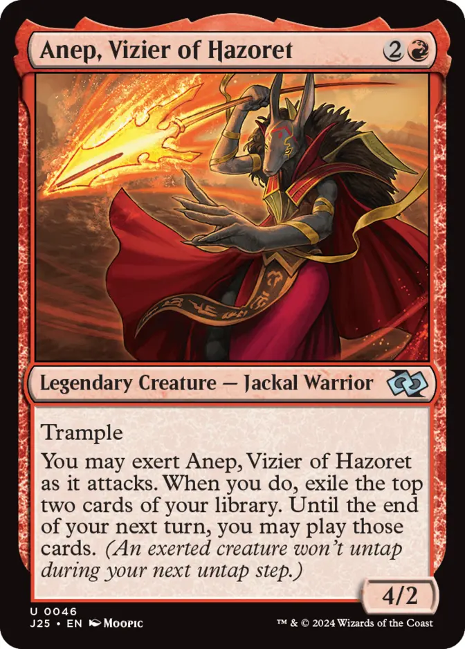 Anep, Vizier of Hazoret <anime> [J25]