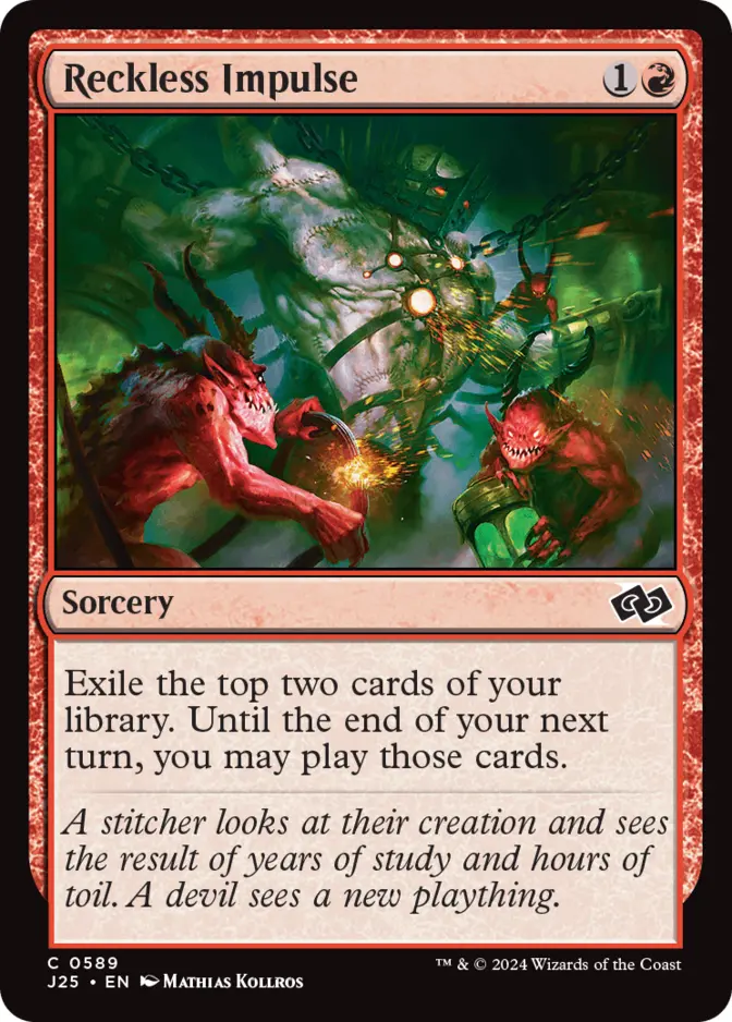 Reckless Impulse [J25]