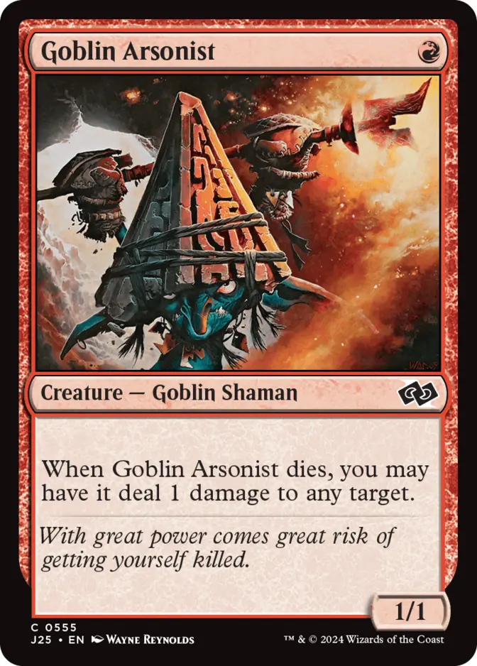 Goblin Arsonist [J25]