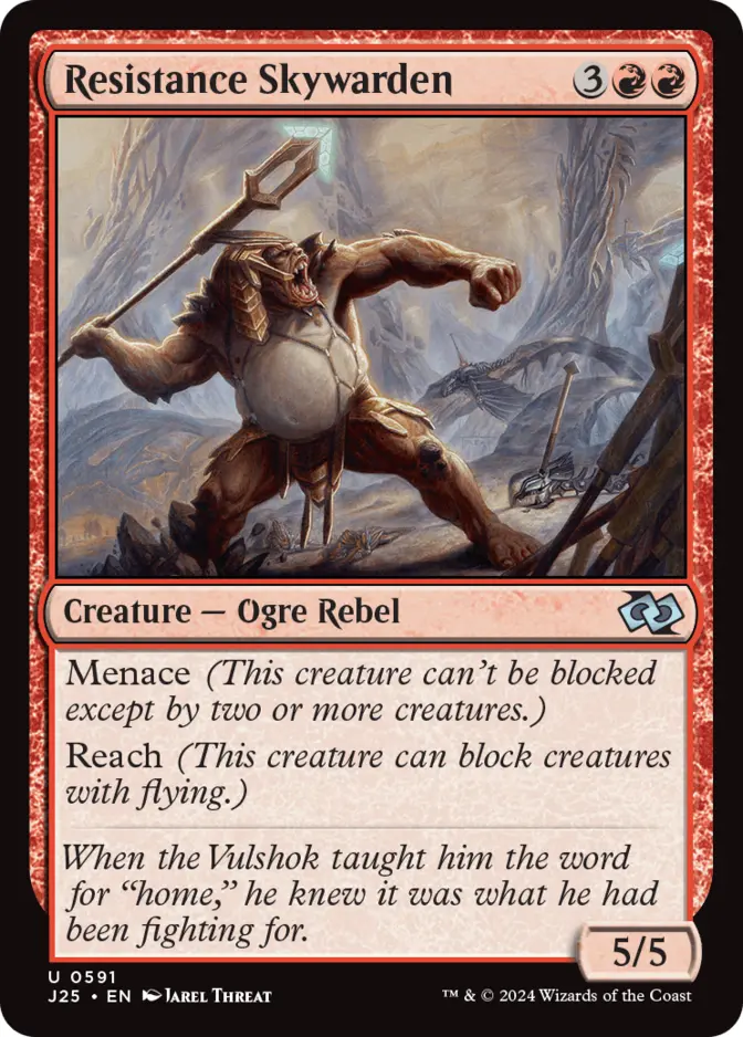 Resistance Skywarden [J25]