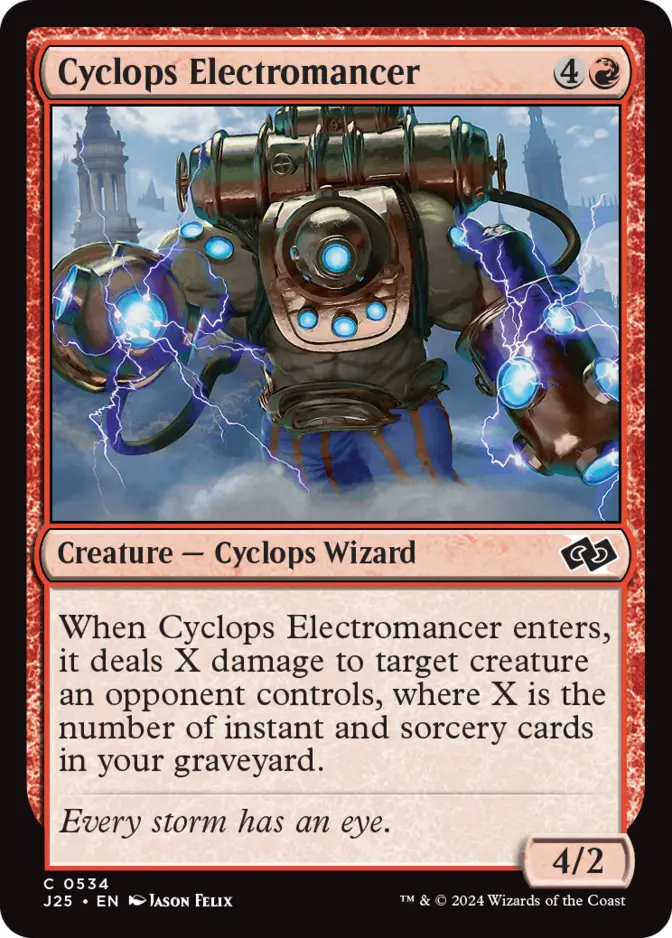 Cyclops Electromancer [J25]