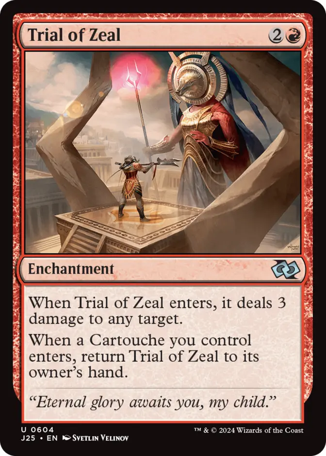 Trial of Zeal [J25]