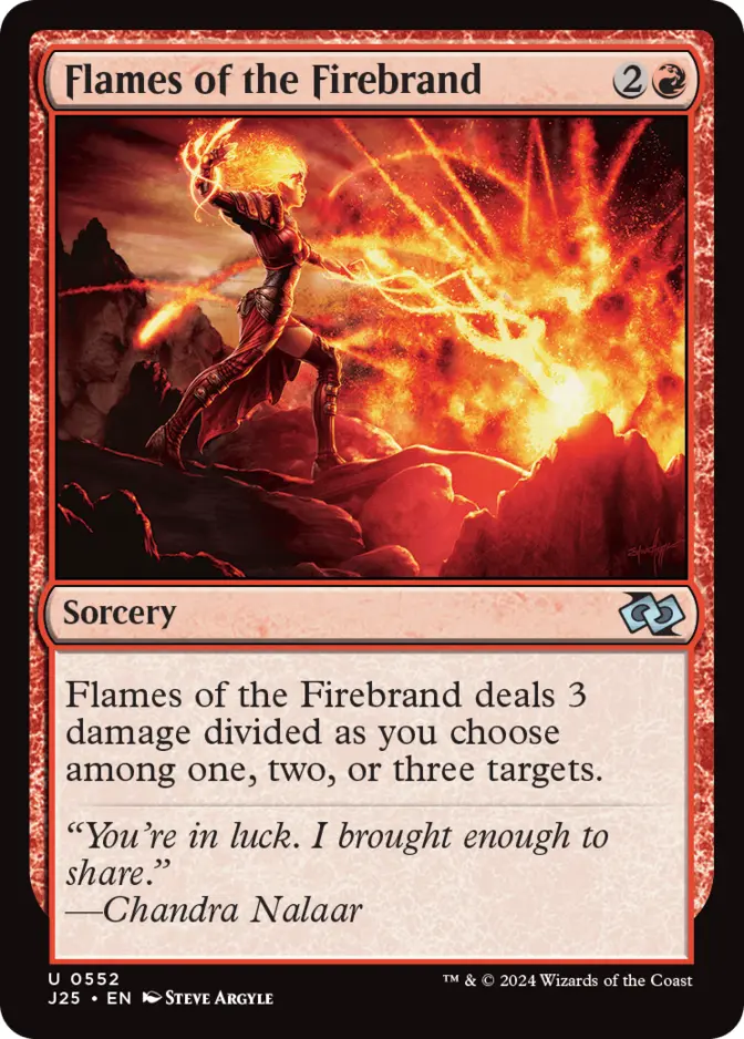 Flames of the Firebrand [J25]