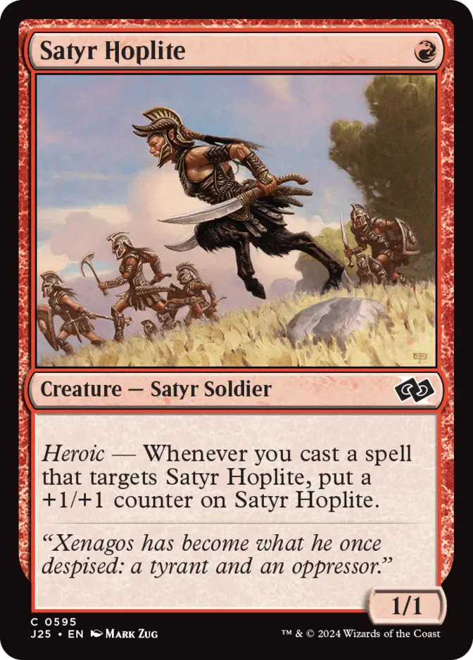 Satyr Hoplite [J25]