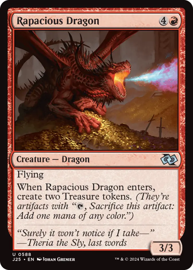 Rapacious Dragon [J25]