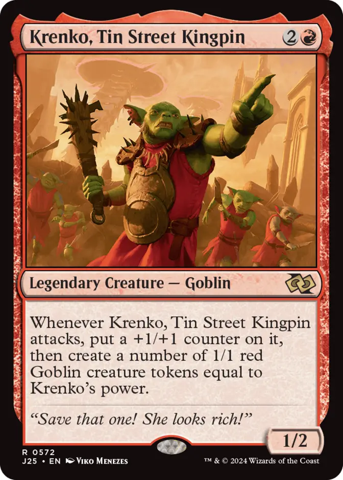 Krenko, Tin Street Kingpin [J25]