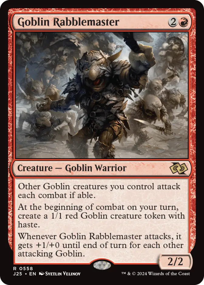 Goblin Rabblemaster [J25]