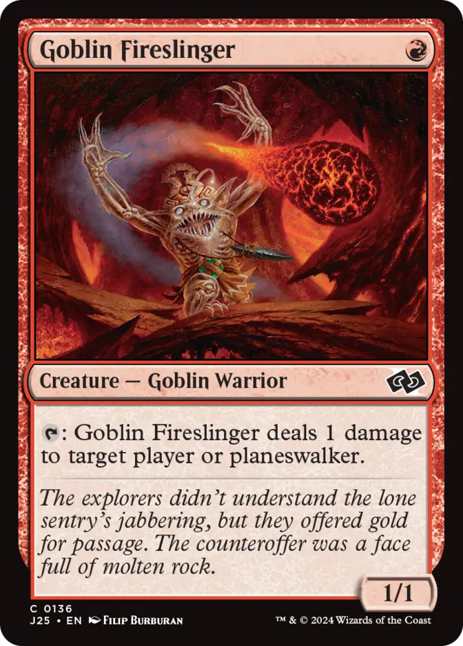 Goblin Fireslinger [J25]