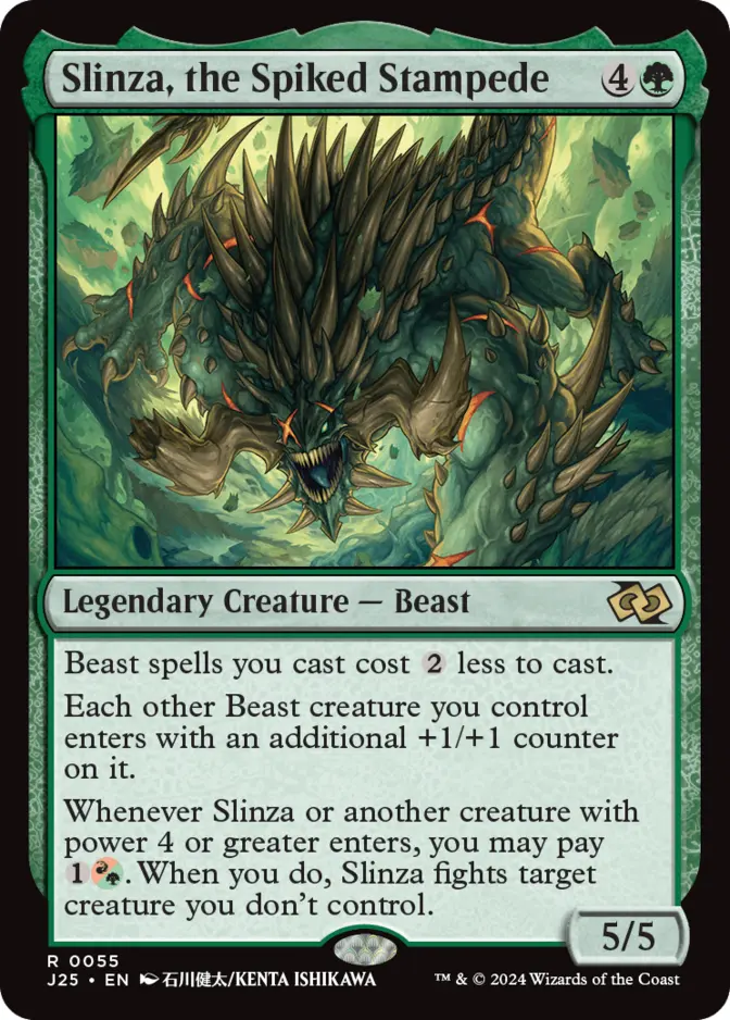 Slinza, the Spiked Stampede <anime> [J25]