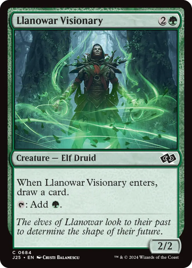 Llanowar Visionary [J25]