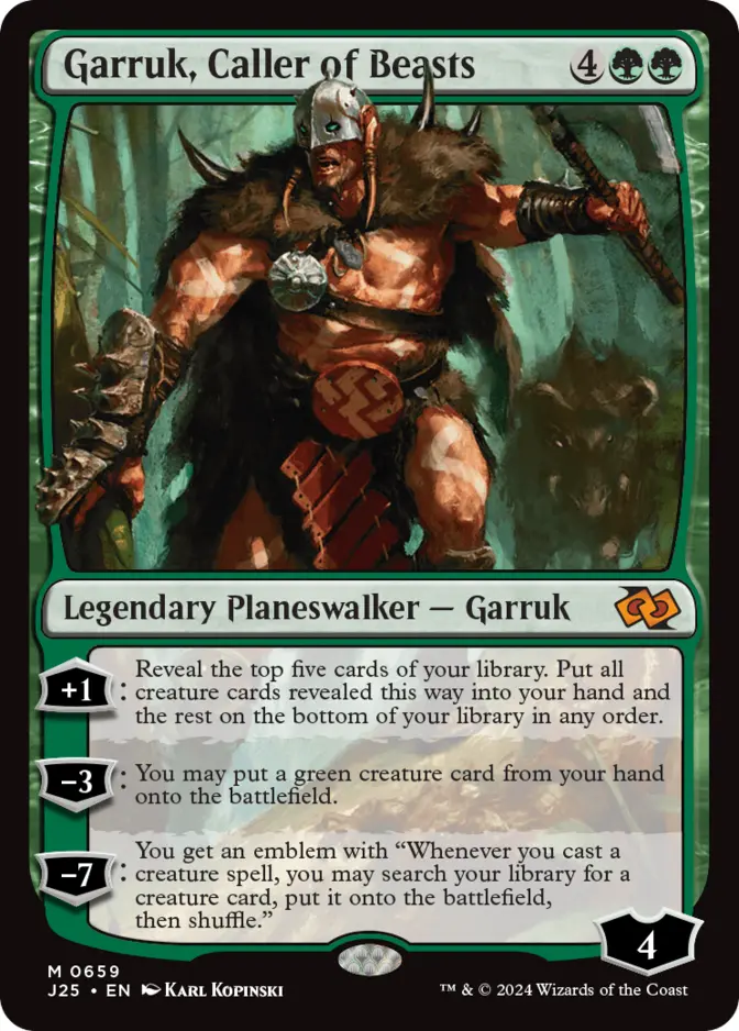 Garruk, Caller of Beasts [J25]