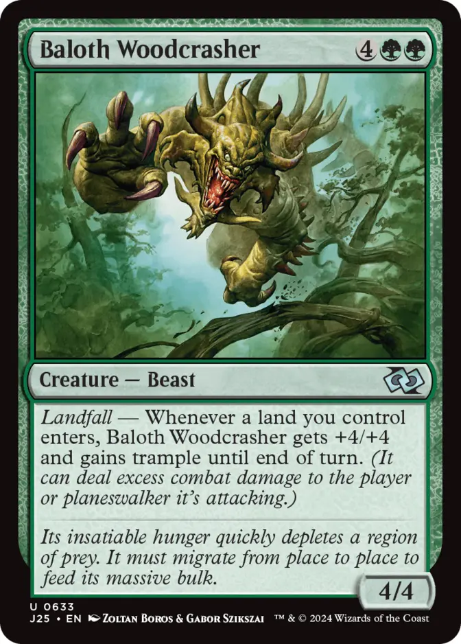 Baloth Woodcrasher [J25]