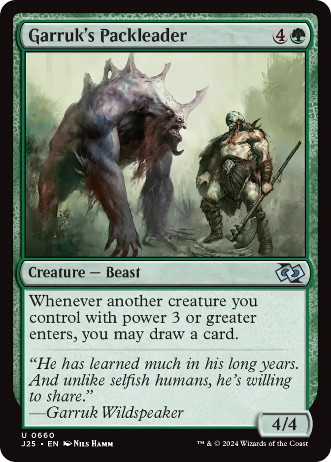 Garruk's Packleader [J25]