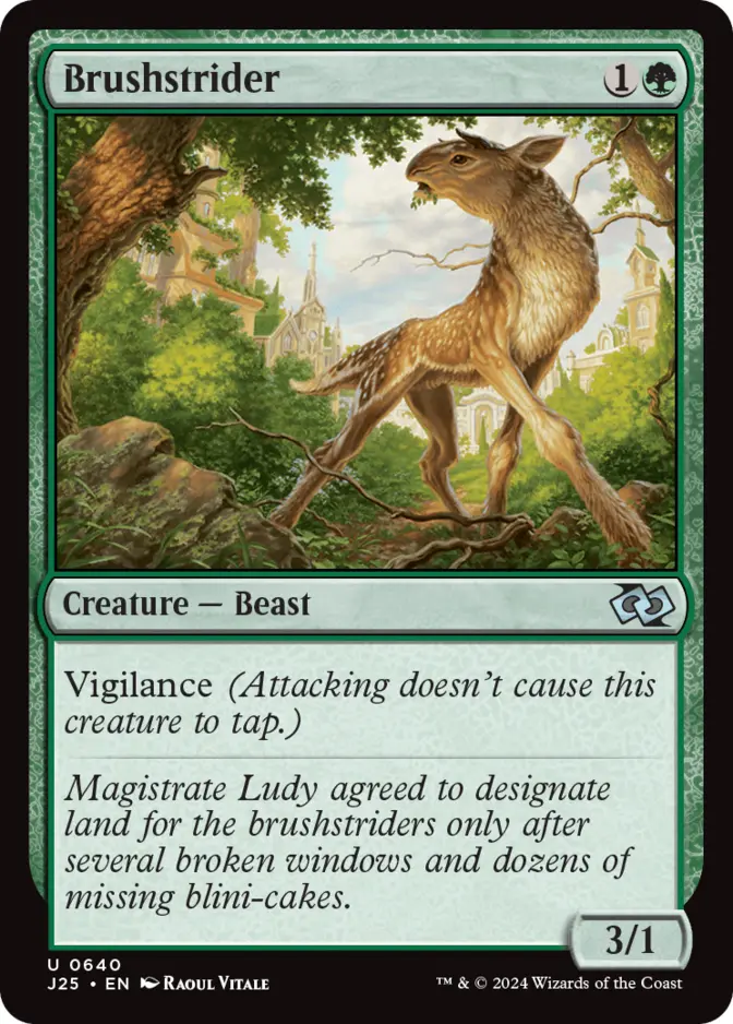 Brushstrider [J25]