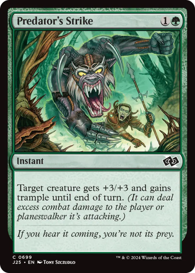 Predator's Strike [J25]